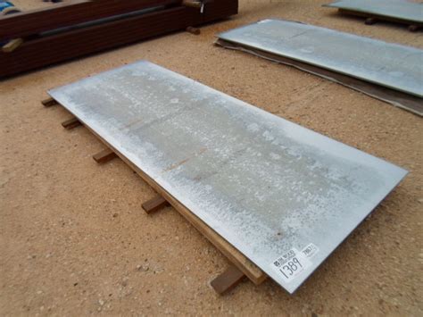 12 gauge galvanized sheet metal